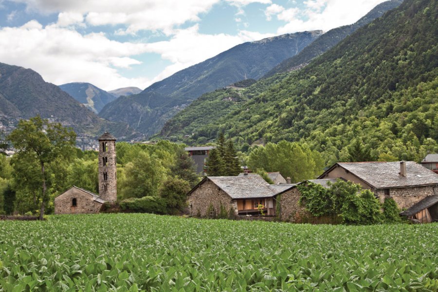 Eglise Santa Coloma. Ministère du tourisme du gouvernement d'Andorre / Andorra Tourisme