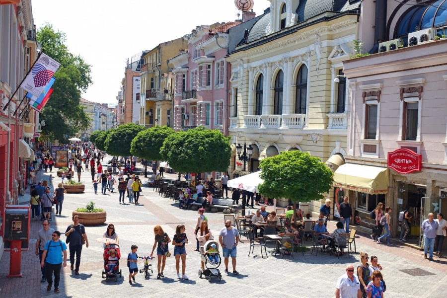 Le centre-ville de Plovdiv. MikeDotta - Shutterstock.com