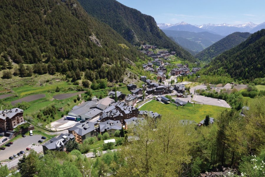 Le village d'Arinsal. Oks_Mit