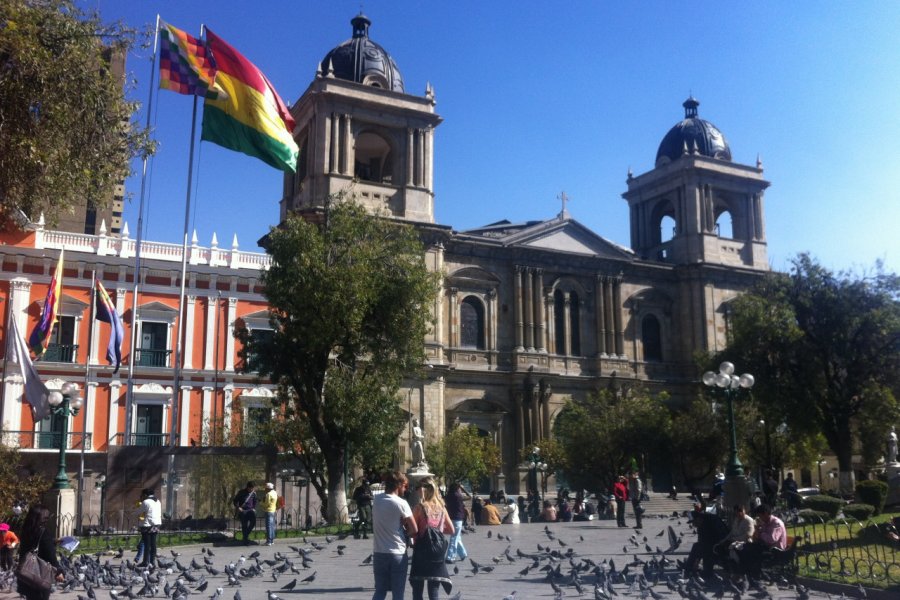 La cathédrale de La Paz. Abdesslam BENZITOUNI