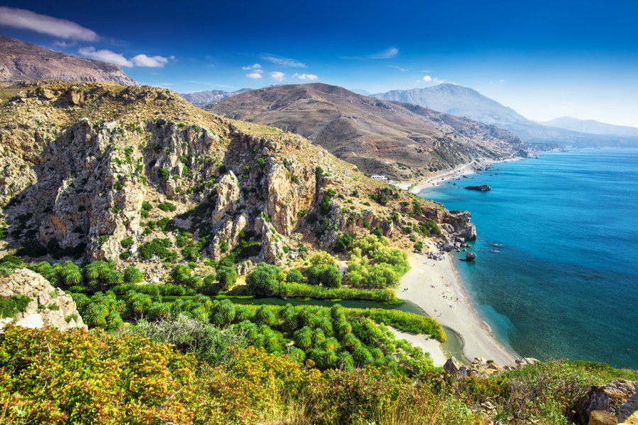 La plage de Preveli. Eva Bocek - Shutterstock.com