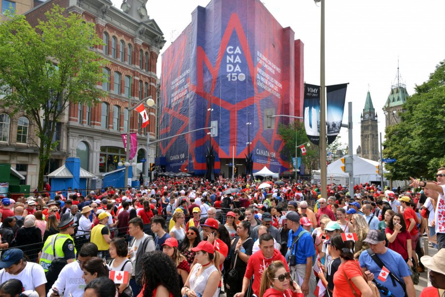 Festivités du 150e anniversaire de la Confédération du Canada. Paul McKinnon - Shutterstock.com