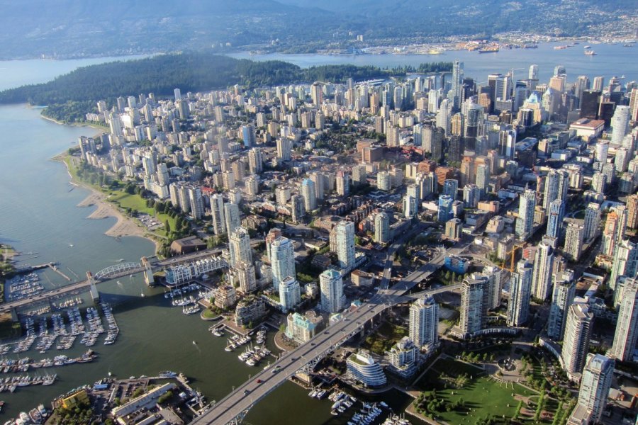 Vue panoramique sur Vancouver. Stéphan SZEREMETA