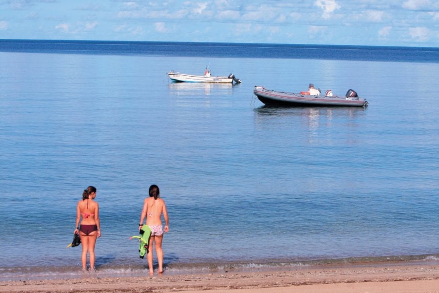 Plage de N'Gouja. Stéphan SZEREMETA