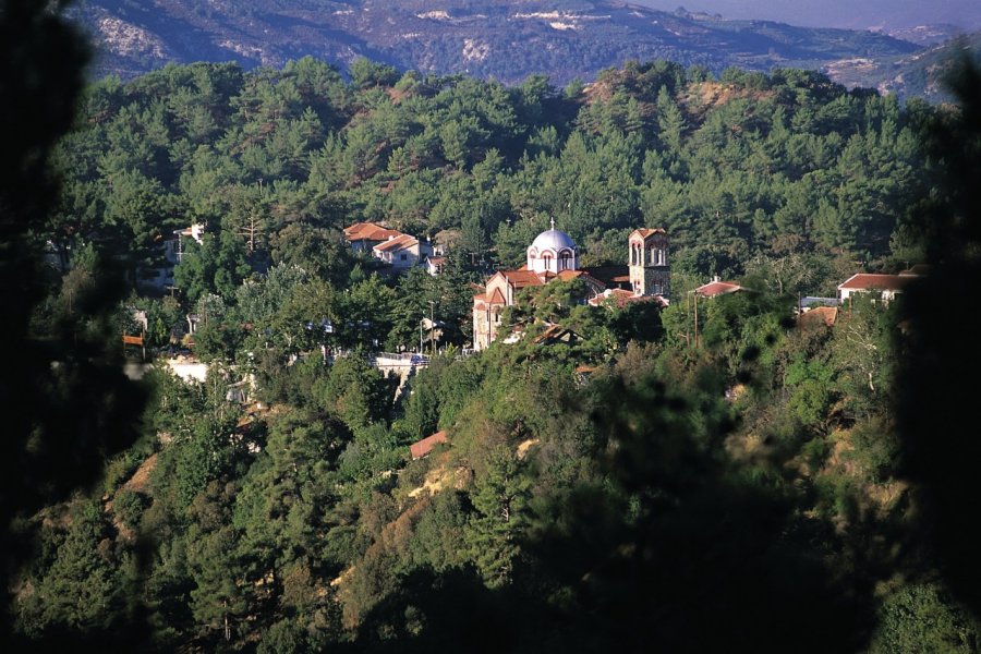 Village de Platres. Thierry Lauzun - Iconotec