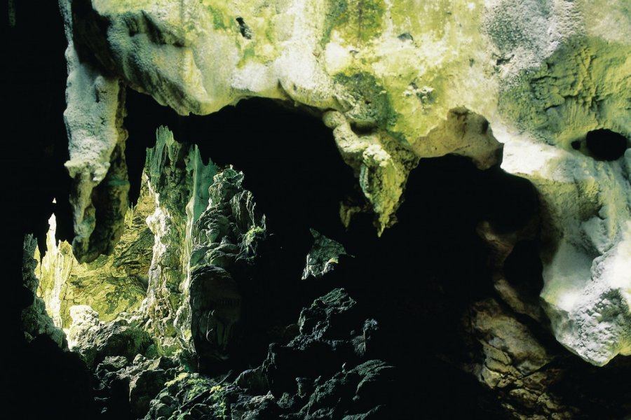 Grotte naturelle au parc national Los Haïtises. Sir Pengallan - Iconotec