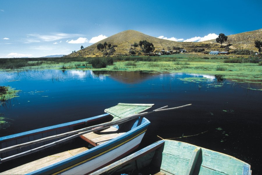 Vue du lac Titicaca. Sylvie LIGON