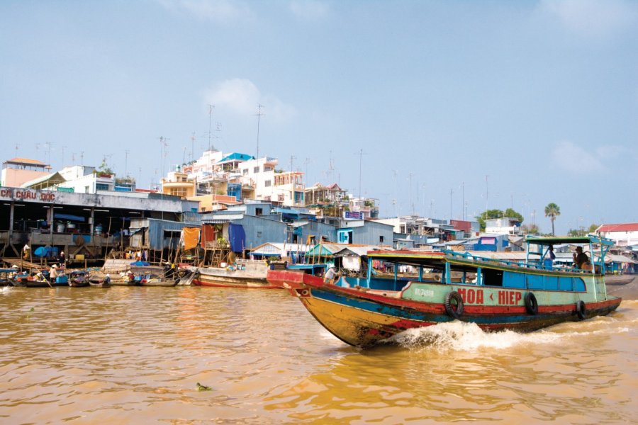 Chaû Dôc, une ville au fil de l'eau. Author's Image