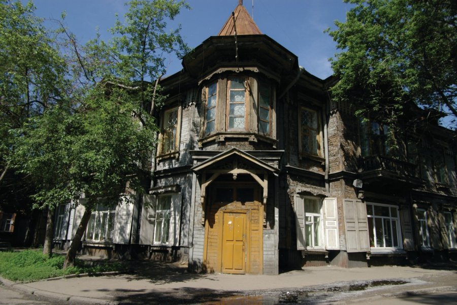 Maison en bois typique d'Irkoutsk Stéphan SZEREMETA