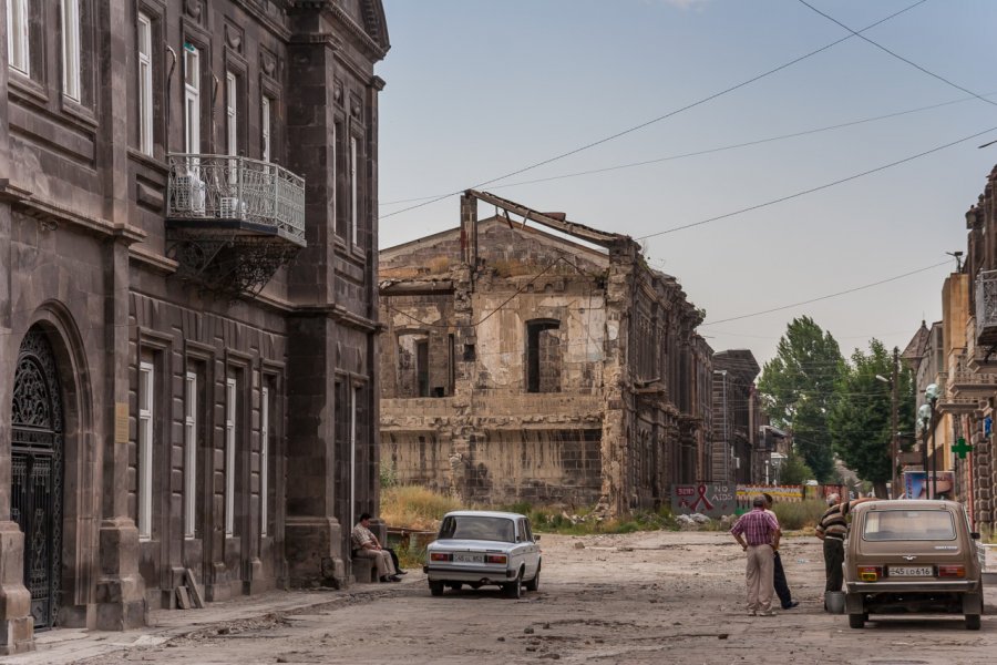 Vestiges du séisme de 1988 à Gyumri. Marc Venema - Shutterstock.com