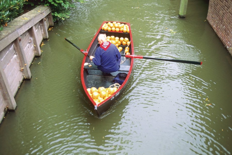 L'édam est aussi à l'honneur au marché aux fromages d'Alkmaar. Author's Image