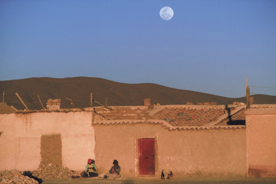 Vue générale d'Uyuni. Thierry Lauzun - Iconotec