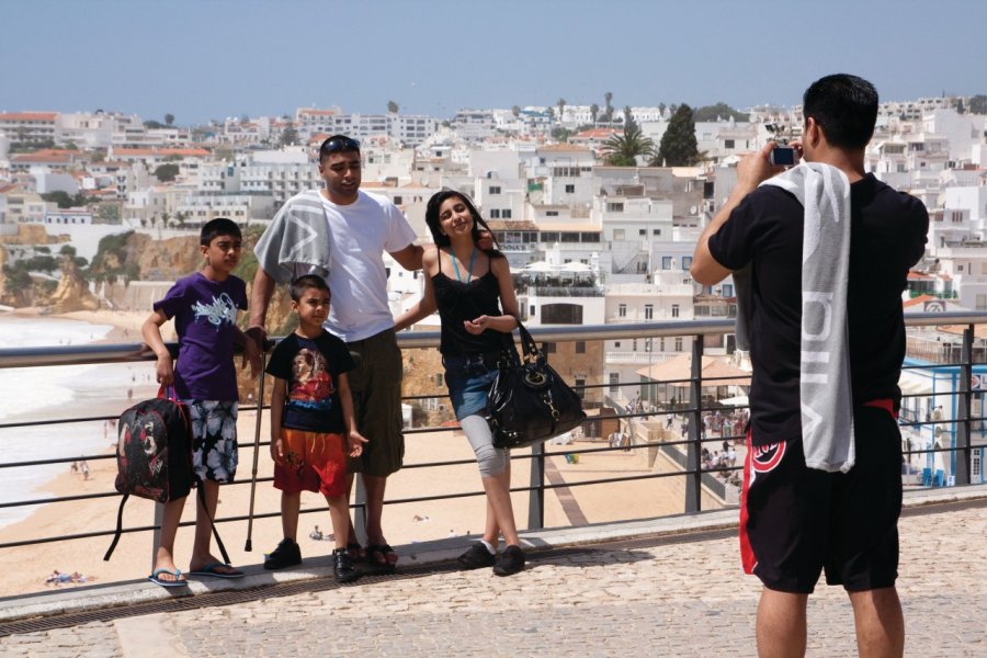 Moment souvenir sur les hauteurs d'Albufeira. Maxence Gorréguès