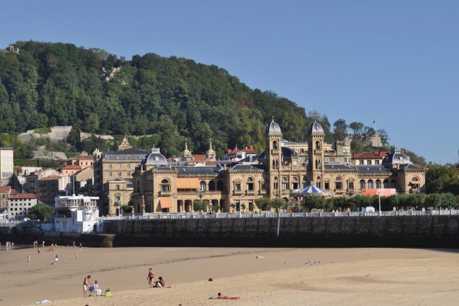 Plage de La Concha. Elodie SCHUCK