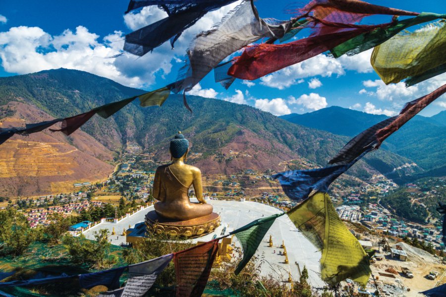 Grand bouddha Dordenma près de Thimphu. Rui T Guedes - iStockphoto.com