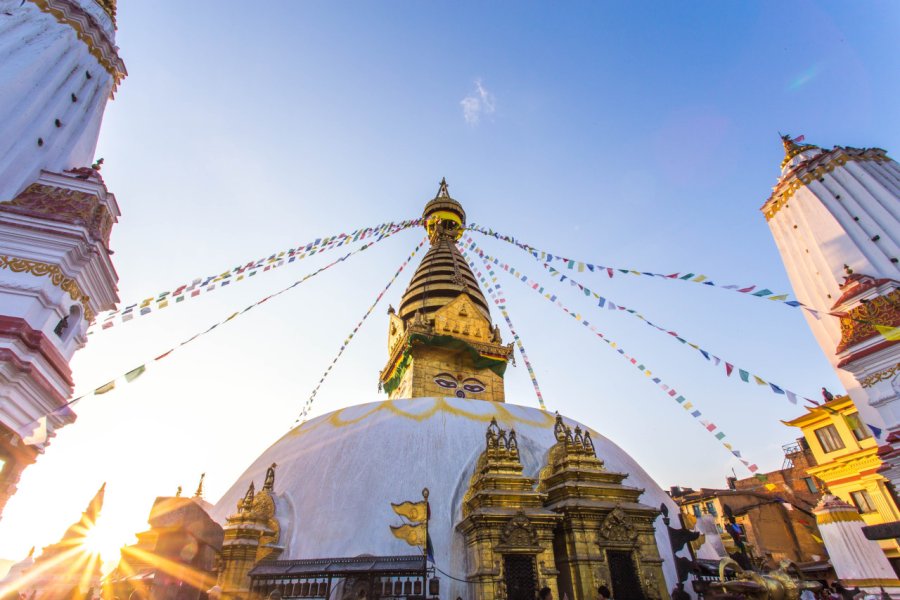 Stupa de Swayambhunath Worachat Limleartworakit - Shutterstock.com