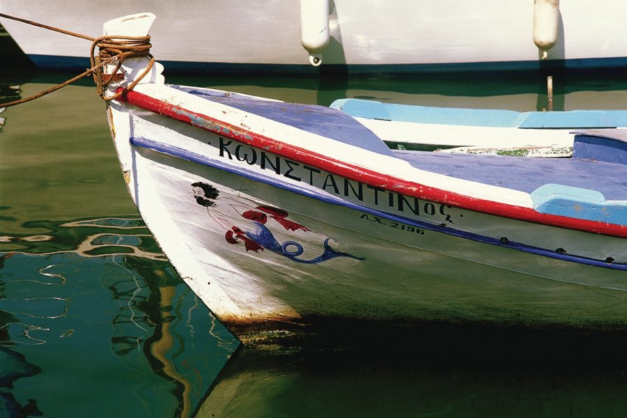 Bateau sur l'île de Chios. Author's Image