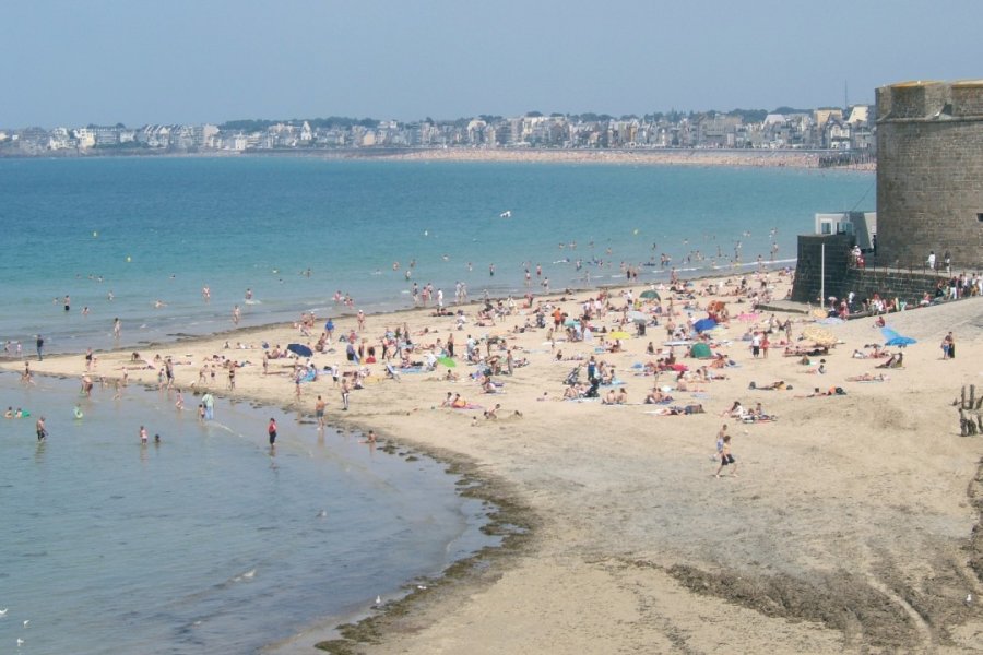 Plage de Saint-Malo (© Stéphan SZEREMETA))