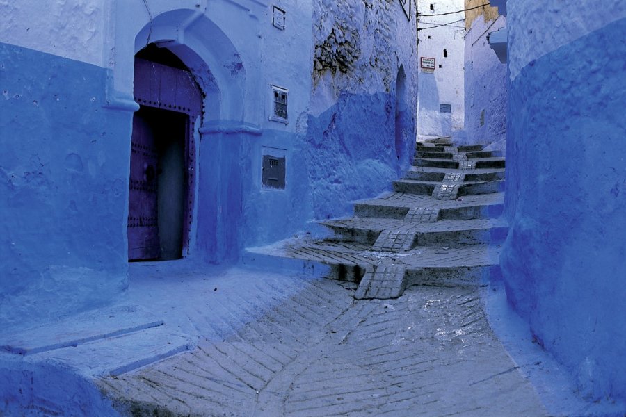 Ruelle de Chefchaouen. Hugo Canabi - Iconotec