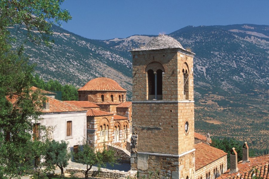 Monastère d'Ossios Loukas. Author's Image