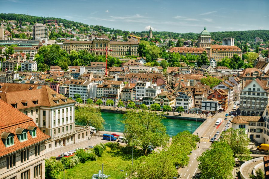 Vue sur Zürich. SilvanBachmann - Shutterstock.com
