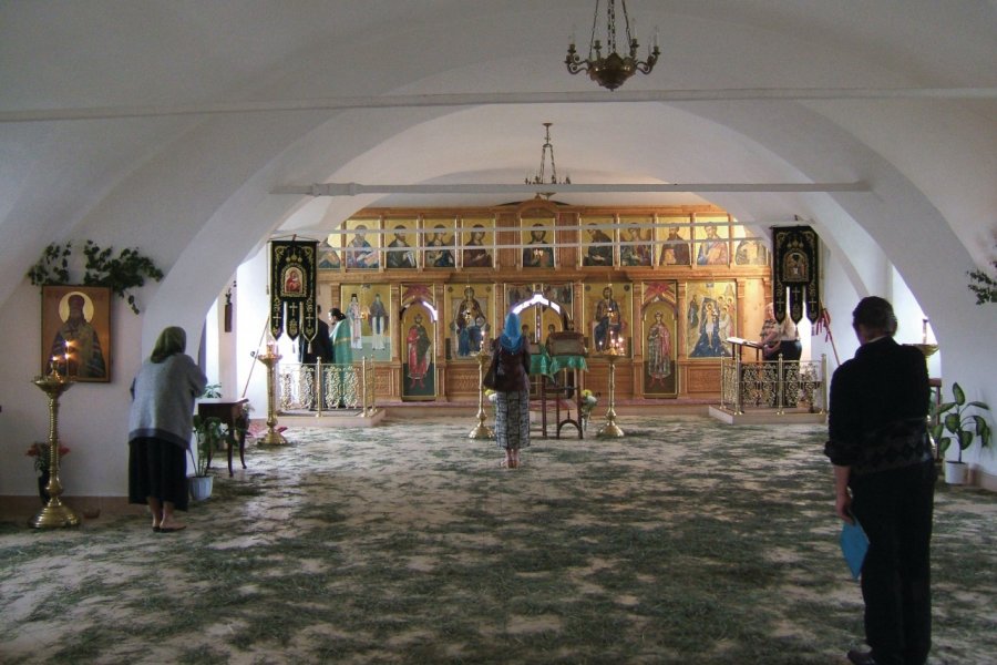 Intérieur de la cathédrale Hodigitria Stéphan SZEREMETA