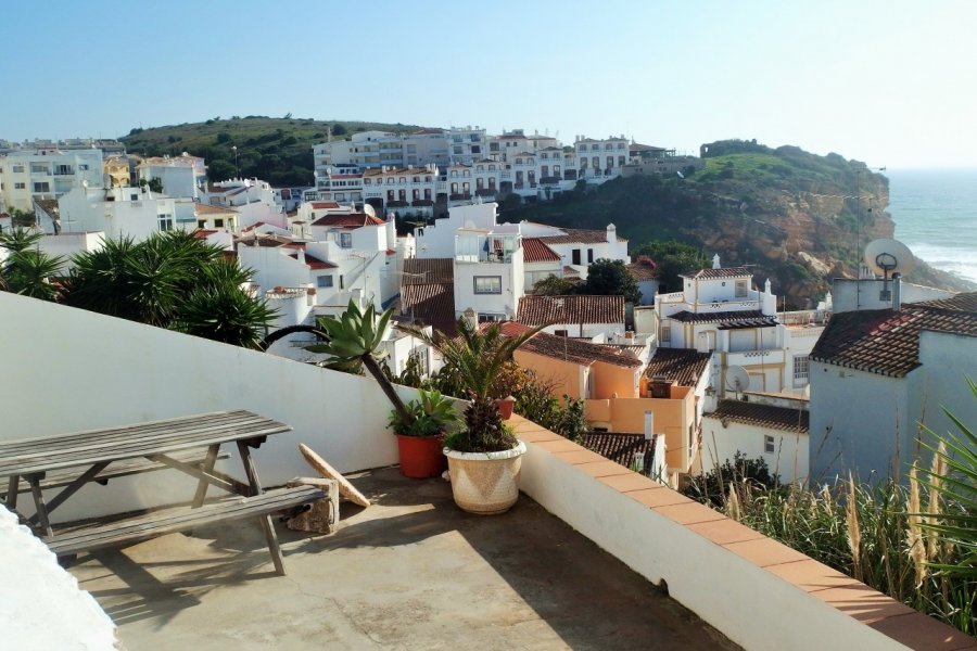 Vue sur le village de Burgau. Maïlys ALBERTO