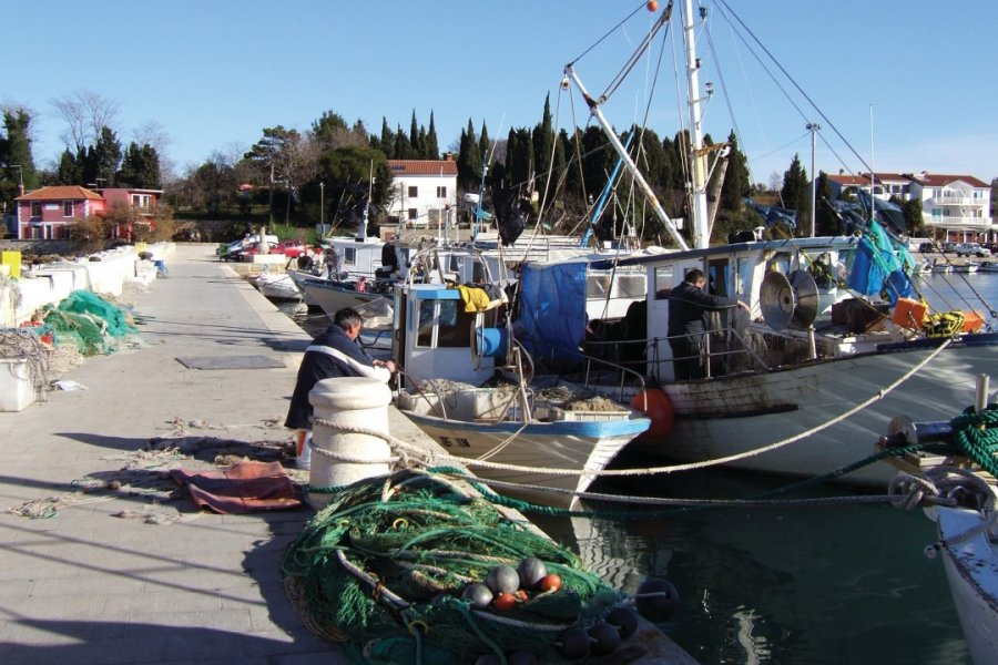 Port de pêche de Pineta. Stéphan SZEREMETA