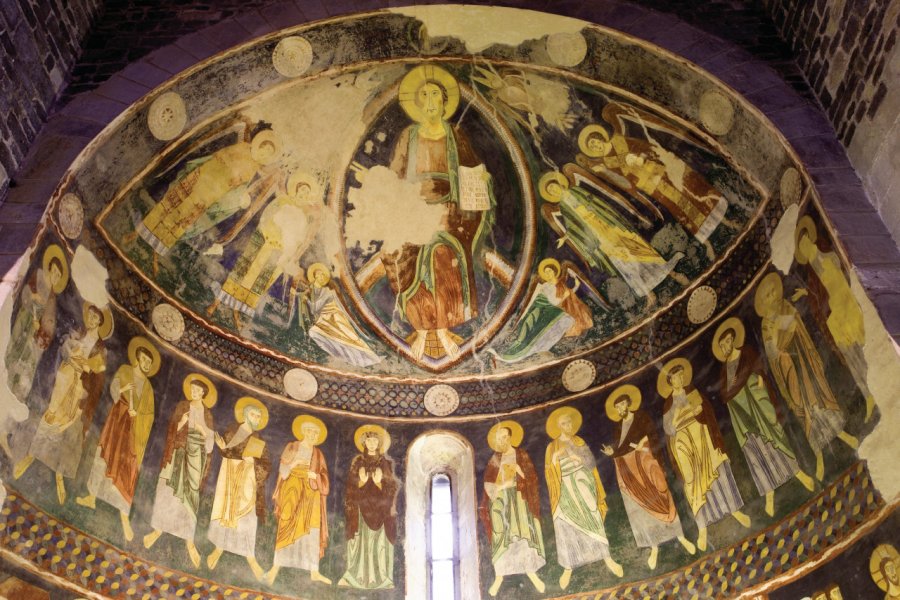 Fresque de l'église de la Santissima Trinita di Saccargia. Tramont_Ana - iStockphoto