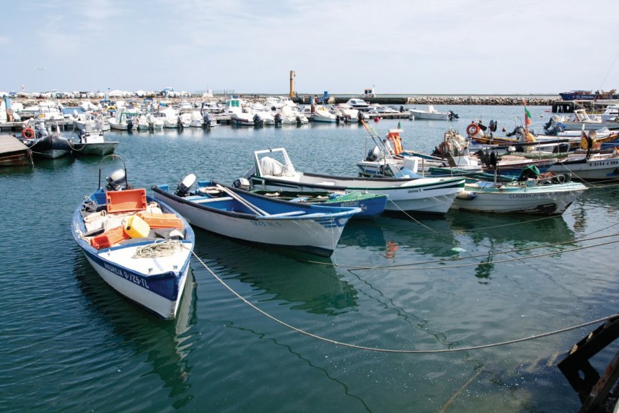 Bateaux de pêcheurs à Olhão. Maxence Gorréguès