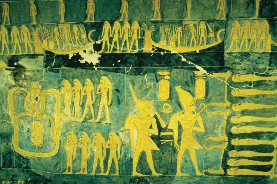 Tombe de Ramsès II dans la vallée des rois. Author's Image