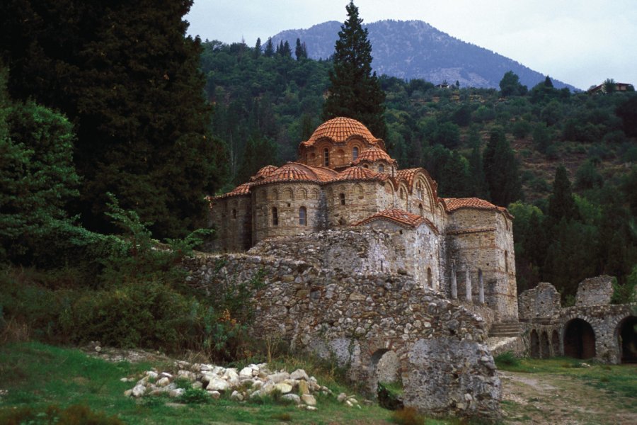 L'église de Hodighitria se visite sur le site byzantin de Mystra. Author's Image