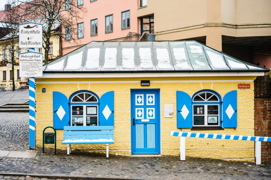 Rue typique de Dachau. Pabkov - Shutterstock.com