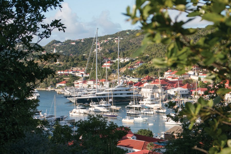 Le port de Gustavia. Magali Couaillet