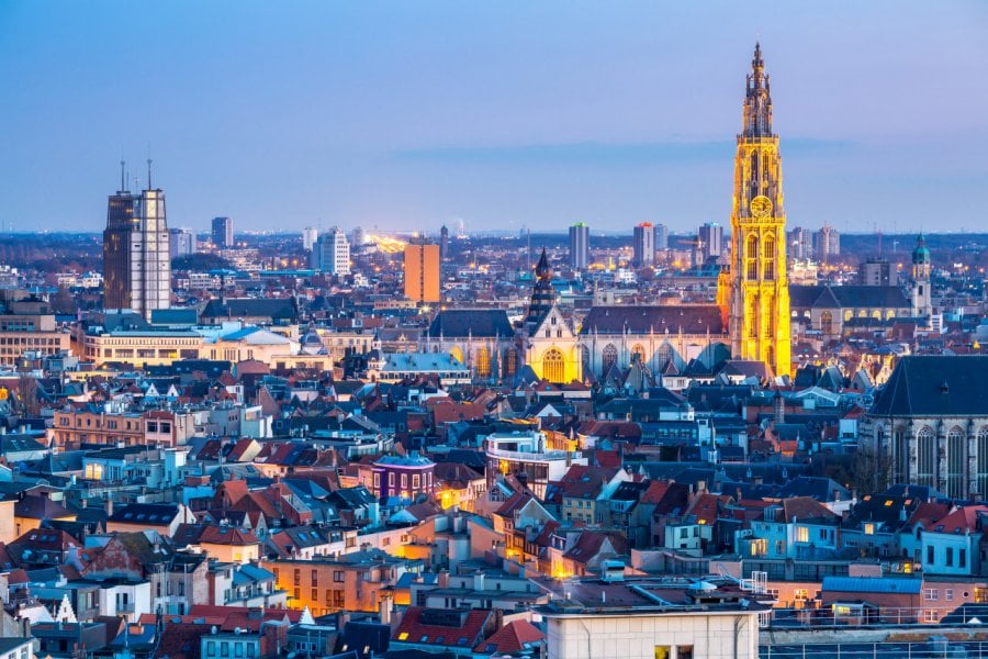 La ville d'Anvers. vichie81 - Shutterstock.com