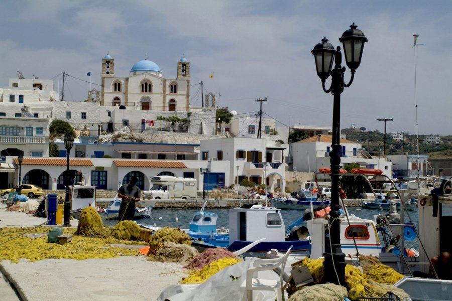 Port de l'île de Lipsi. fritz16 - Shutterstock.com