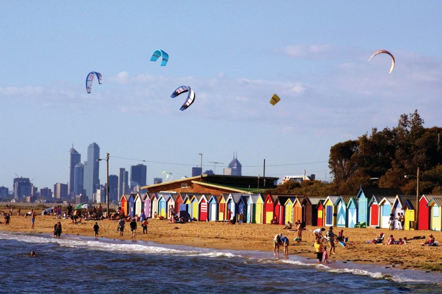 Les cabines de plage de Brighton. TonyFeder - iStockphoto