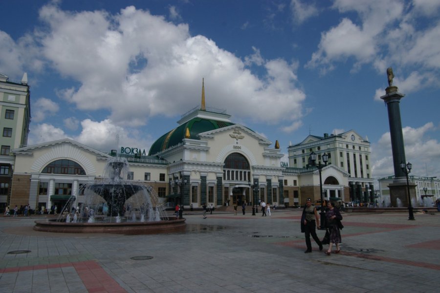 Gare de Krasnoïarsk Stéphan SZEREMETA
