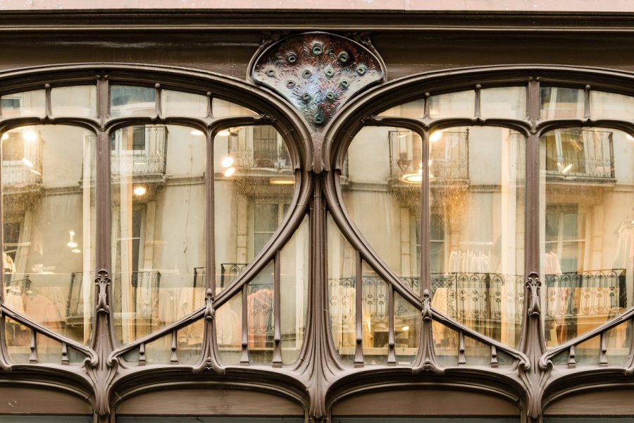 Devanture de boutique de style Art Nouveau dans Nancy. Patrycia - stock.adobe.com