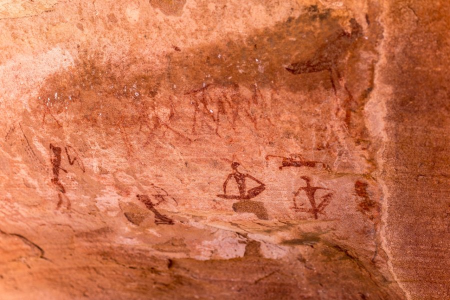 Peintures préhistoriques, site de Twyfelfontrin. Znamenskiy - Shutterstock.Com