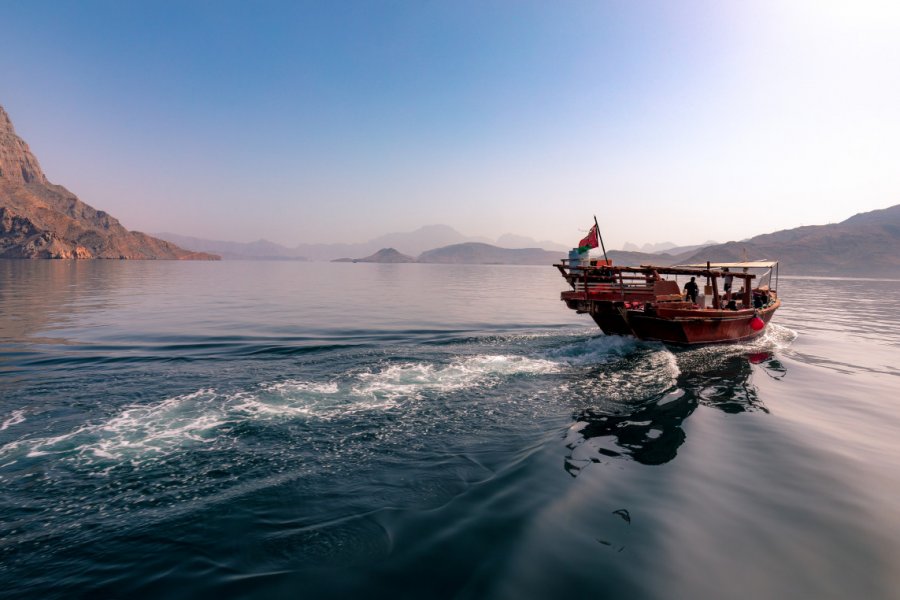 Croisière en dhow, péninsule de Musandam. Robert Haandrikman - Shutterstock.com