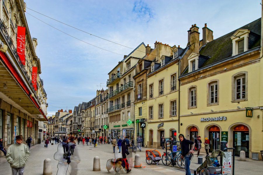 Rue de la Liberté, Dijon. bonzodog - Shutterstock.com