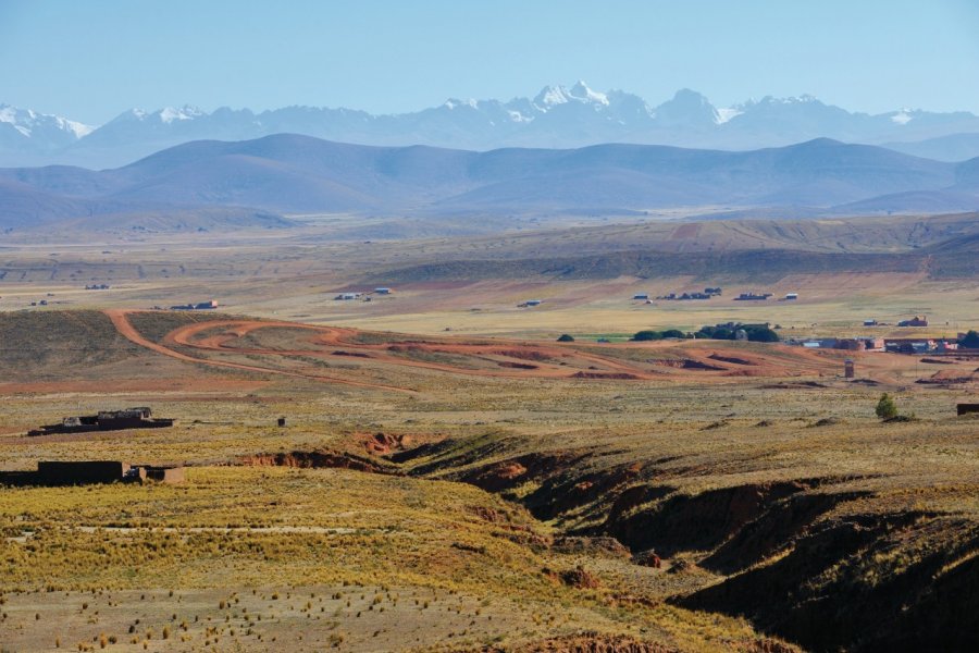 Altiplano entre La Paz et le lac Titicaca. Patrice ALCARAS