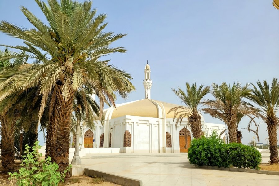 Mosquée à Djedda. Camille Esmieu