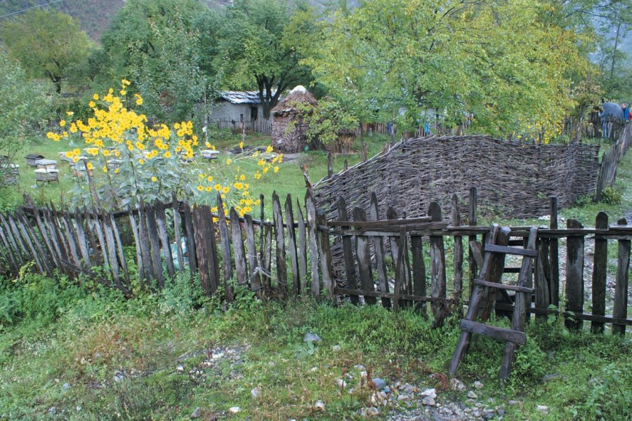 Ferme au parc national de Theth. Marianne Müller