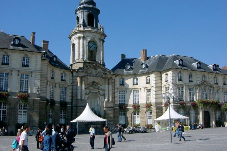 L'Hôtel de Ville de Rennes. (© JEROME DELAHAYE - FOTOLIA))