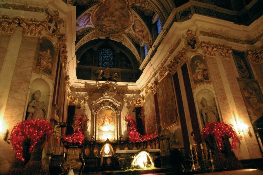 Intérieur de la cathédrale Saint-Nicolas. Stéphan SZEREMETA