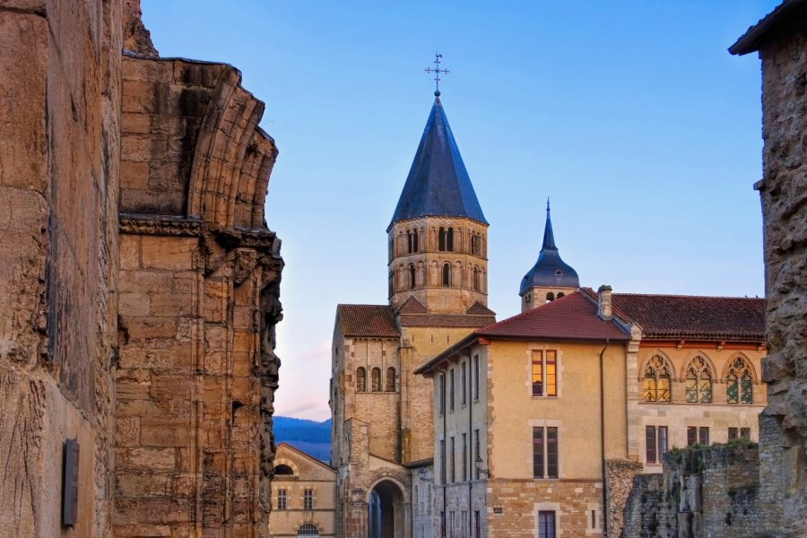 Cluny et son abbaye. LianeM / Adobe Stock