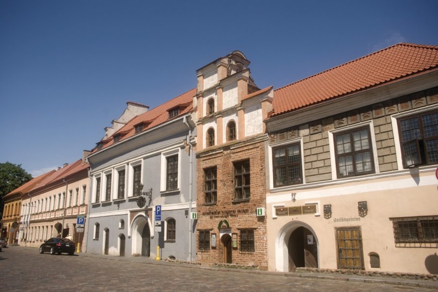 Vieille ville de Kaunas. nyiragongo - Fotolia