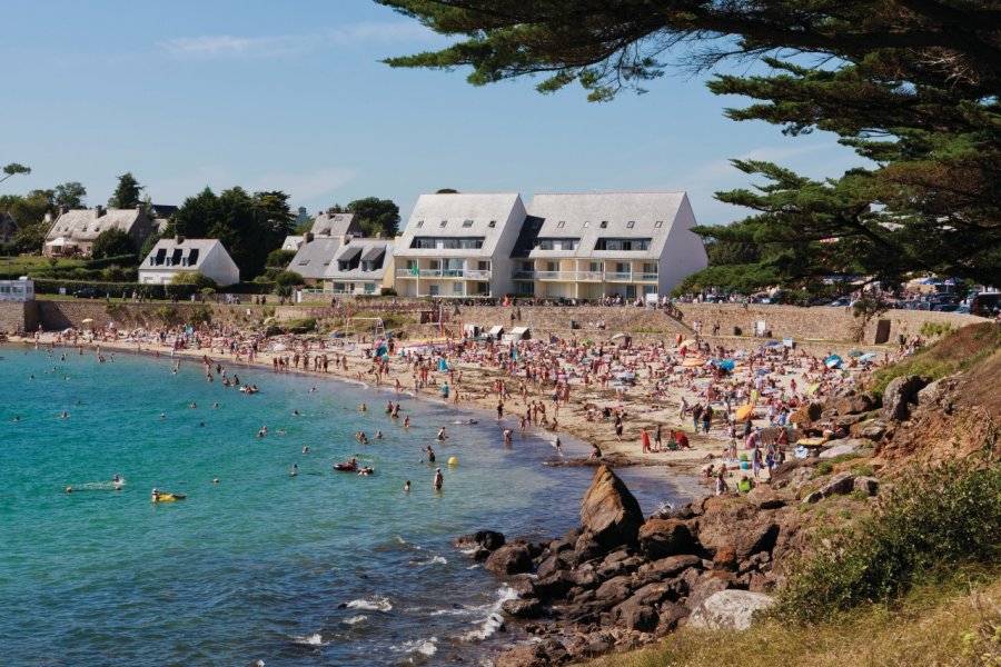 La plage de Port-Navalo. Irène Alastruey - Author's Image